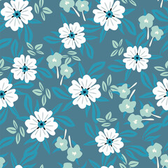 seamless floral pattern. Vintage ornament. Use for wallpaper, printing on the packaging paper, textiles.