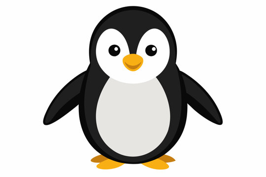 recommend clip art: Funny Penguin Vector Illustration, Cartoon, Clipart, Line Art Design on White Background, Funny penguin vector illustration, cartoon, clipart, and line art design on white background.