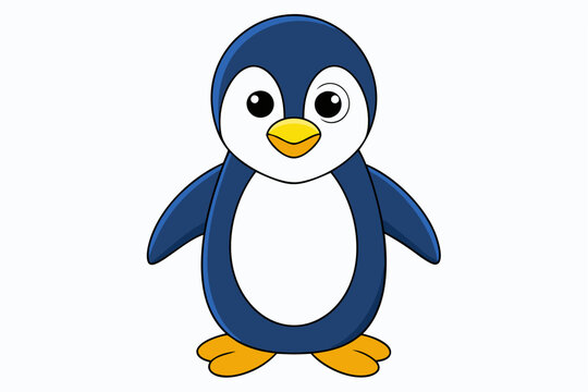 recommend clip art: Funny Penguin Vector Illustration, Cartoon, Clipart, Line Art Design on White Background, Funny penguin vector illustration, cartoon, clipart, and line art design on white background.