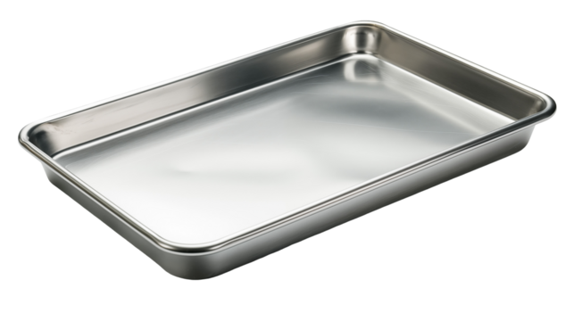 baking sheet isolated background