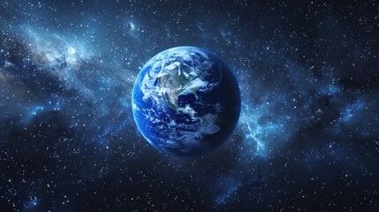 Obraz premium Earth in Space