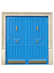 Entrance classic doors for the house