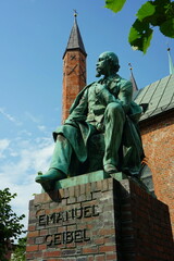 Emanuel-Geibel-Statue Lübeck