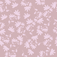 Seamless flowers pattern, floral print.