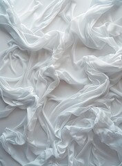 Fototapeta premium White Fabric Texture Background