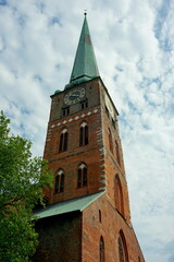 Obraz premium Kirche St Jacobi in Lübeck
