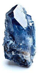 Obraz premium Blue Celestite Crystal Macro Photo
