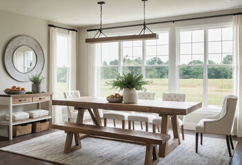 Modern Farmhouse Dining Room