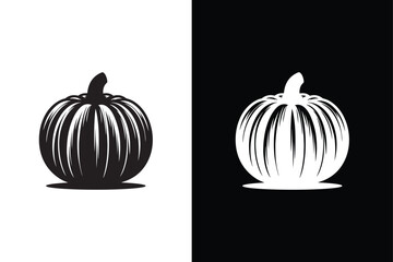 Pumpkin icon vector. pumpkin icon illustration.