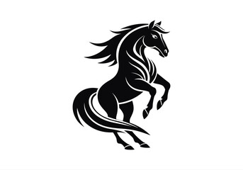 animal, black, defense, design, elegance, elegant, face, graphic, guard, head, horse, horse logo, icon, illustration, logo, luxurious, luxury, mascot, protect, secure, security, shield, stallion,