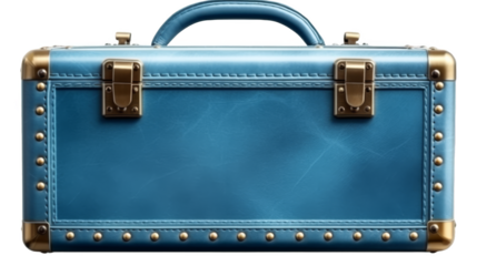 modern travel luggage, suitcase isolated on a transperant background