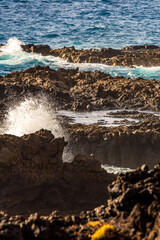 Costa de la Isla de La Palma, Canarias.