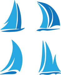 Sailboat Vector Collection