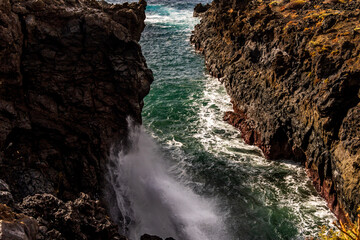 Costa de la Isla de La Palma, Canarias.