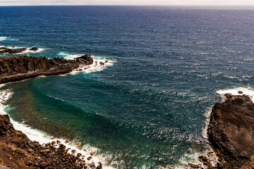 Costa de la Isla de La Palma, Canarias.