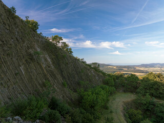 Hegyestu (in English: Sharp needle) 337m high can be found between Zanka and Monoszlo (Hungary)....
