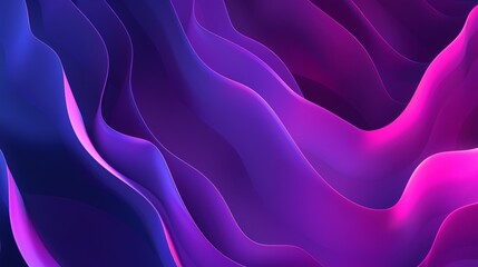 Obraz premium Modern and minimalist abstract background with a wavy, colorful fabric like pattern