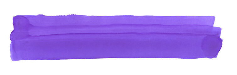 PNG Hand drawn sketch hatching line smear stroke. Felt-tip pen, watercolor marker texture stain isolated on transparent background. Violet ink color.