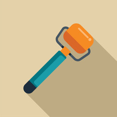 Derma roller, showing the micro needles used in a microneedling skincare treatment