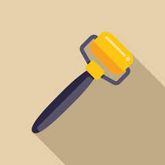 Derma roller used for microneedling treatment stimulating collagen production for skin rejuvenation