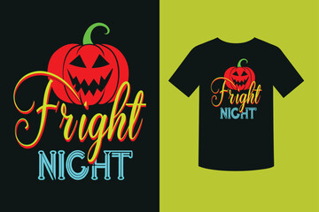 Fright night t shirt design.