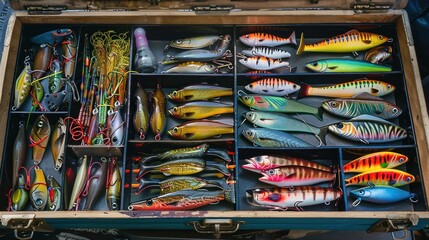 fisherman's tackle box
