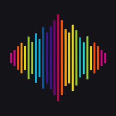 Dynamic Audio Spectrum Waveform	