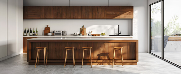 wooden kitchen