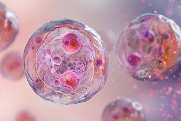 Early Human Embryo at Blastocyst Stage in High Resolution for Medical and Biological Research