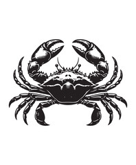 crab vector art,graphics crabs icons set,vintage illustration crab clipart,vector crabs flat style artwork design