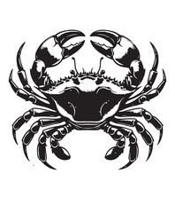 crab vector art,graphics crabs icons set,vintage illustration crab clipart,vector crabs flat style artwork design