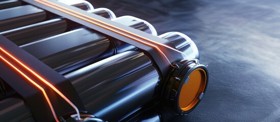 Battery Module for Automotive Industry on Production Line