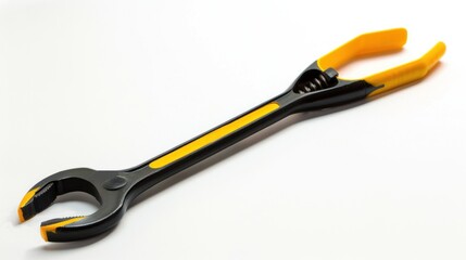 Obraz premium A grabber reach tool handy on white background