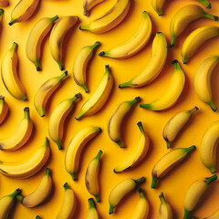 Fresh banana fruit pattern texture background.
