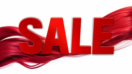 Exciting Seasonal Sale Featuring Stunning Red Hair Transformations and Exclusive Offers. Generative AI