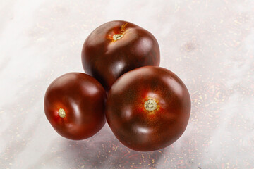 Organic natural juicy Kumato tomato
