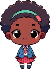 school girl cute kawaii