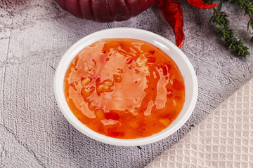Asian sweet and sour chilli sauce