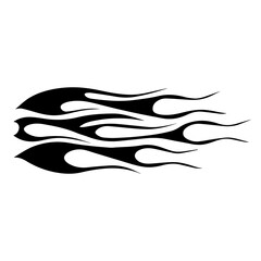 Flames Stencil Outline Silhouette Ghost Flame Fire Tattoo Car Motorcycle Cricut Flames file decal design