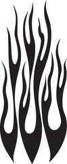 Flames Stencil Outline Silhouette Ghost Flame Fire Tattoo Car Motorcycle Cricut Flames file decal design