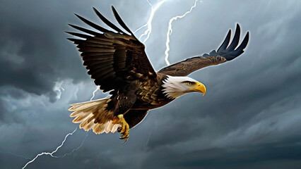 Fototapeta premium Bald Eagle