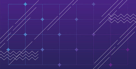 Y2k Style abstract background design, with strange wireframes and graphic geometrical shapes in bright gradient colors. Colorful abstract background for Smartphone screensaver