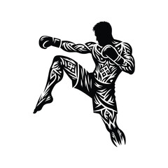 Fototapeta premium Boxing, Kickboxing