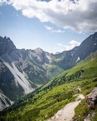 landscape in the mountains