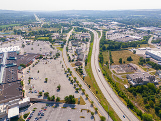 Fototapeta premium Highway 30 York Pennsylvania, USA 2024 stock photo