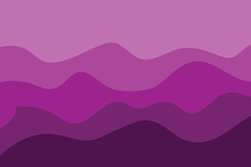 Water Wave Background Design, Abstract Vector Blue Ocean Walpaper Template