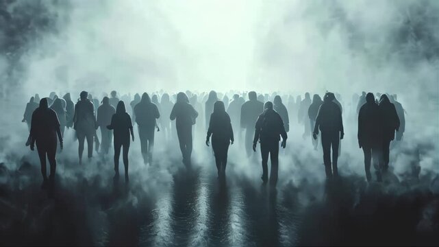 Thousands of people demonstrate in popular protest in a big city took to the streets to claim freedom against war