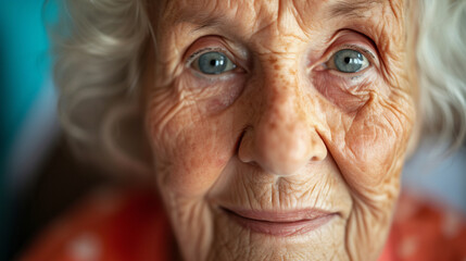 a senior woman participating in a technology workshop, highlighting the enthusiasm for learning and adapting to modern advancements in the senior community