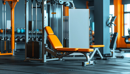 Contemporary home gym ergonomic exercise gear 