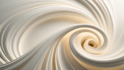 Swirling Creamy Texture Captured in Abstract Design Suitable for Modern Artwork